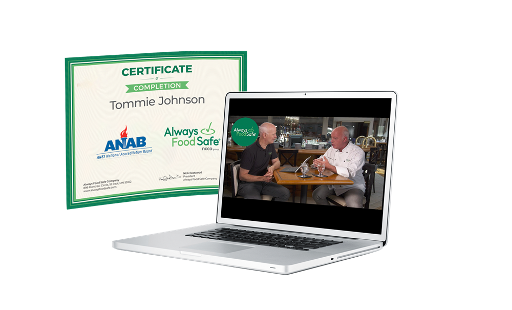 Print food prep labels with one click via the DateCodeGenie system integration with Task Manager from NCCO